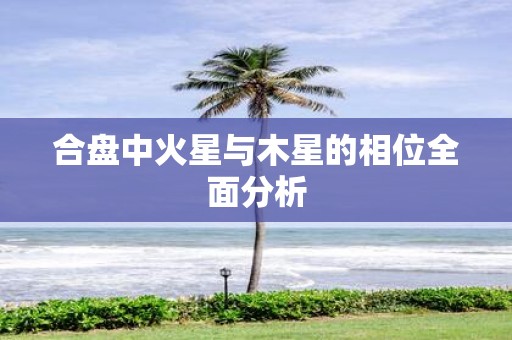 合盘中火星与木星的相位全面分析
