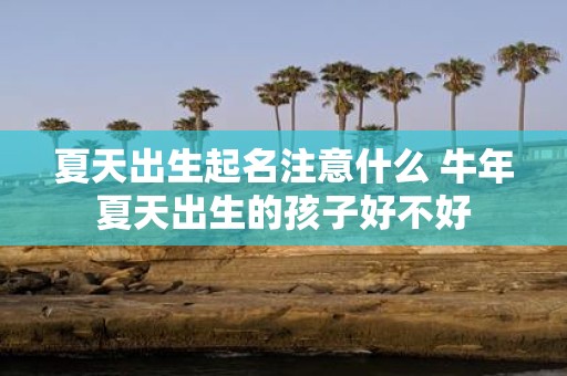 夏天出生起名注意什么 牛年夏天出生的孩子好不好