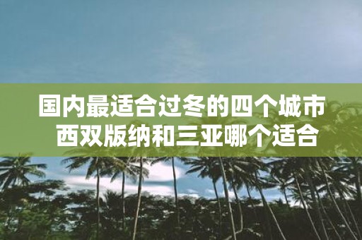 国内最适合过冬的四个城市 西双版纳和三亚哪个适合过冬