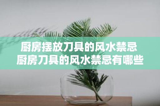 厨房摆放刀具的风水禁忌 厨房刀具的风水禁忌有哪些