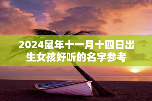 2025鼠年十一月十四日出生女孩好听的名字参考