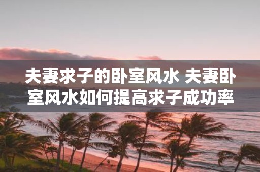 夫妻求子的卧室风水 夫妻卧室风水如何提高求子成功率 夫妻求子的卧室风水 夫妻卧室风水如何提高求子成功率