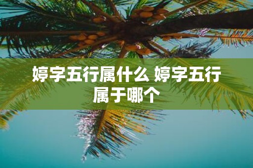 婷字五行属什么 婷字五行属于哪个
