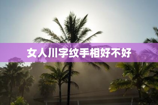 女人川字纹手相好不好