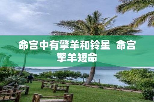 命宫中有擎羊和铃星 命宫擎羊短命