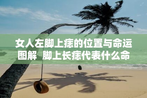 女人左脚上痣的位置与命运图解 脚上长痣代表什么命运
