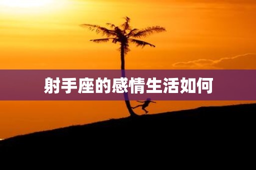 射手座的感情生活如何