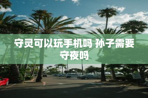 守灵可以玩手机吗 孙子需要守夜吗