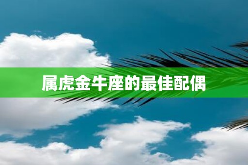 属虎金牛座的最佳配偶