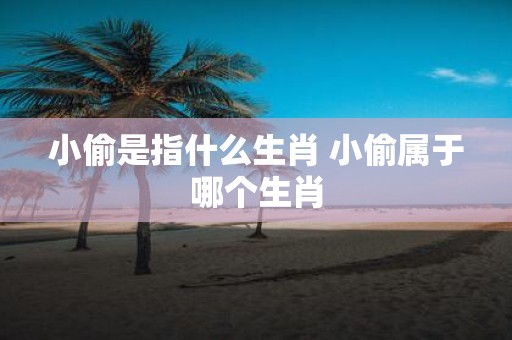 小偷是指什么生肖 小偷属于哪个生肖