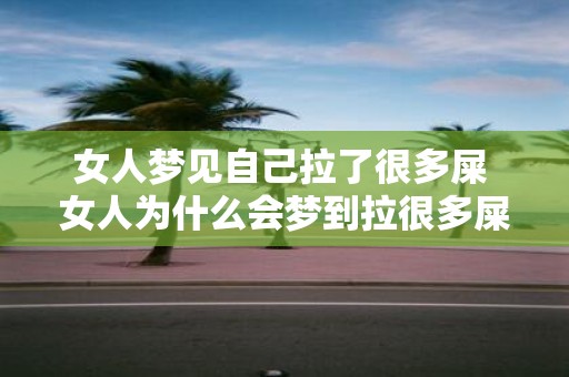 女人梦见自己拉了很多屎 女人为什么会梦到拉很多屎