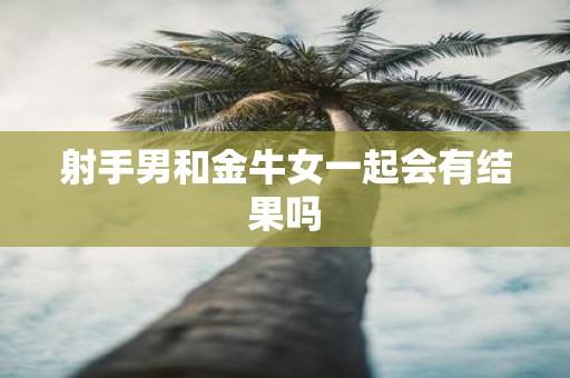 射手男和金牛女一起会有结果吗