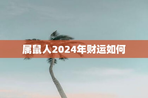 属鼠人2025年财运如何