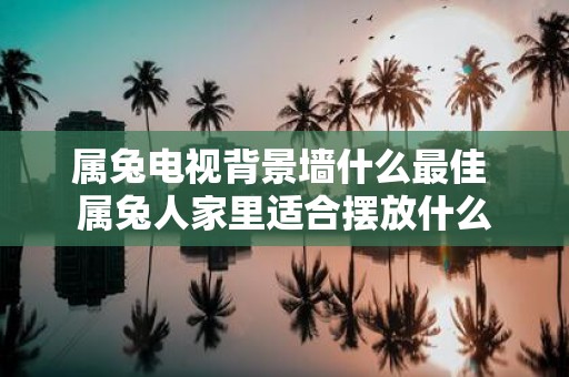 属兔电视背景墙什么最佳 属兔人家里适合摆放什么