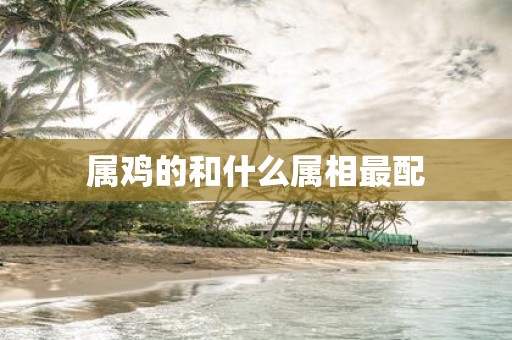 属鸡的和什么属相最配