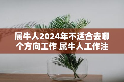 属牛人2025年不适合去哪个方向工作 属牛人工作注意事项
