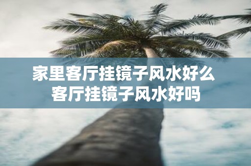 家里客厅挂镜子风水好么 客厅挂镜子风水好吗