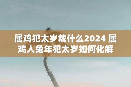 属鸡犯太岁戴什么2025 属鸡人蛇年犯太岁如何化解