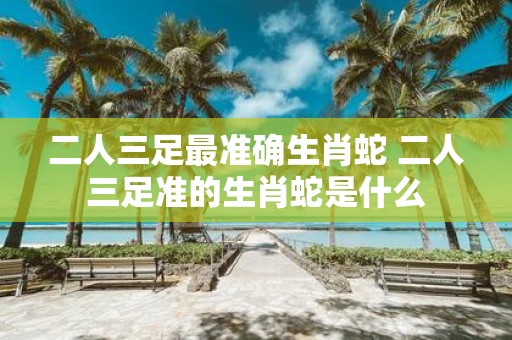 二人三足最准确生肖蛇 二人三足准的生肖蛇是什么