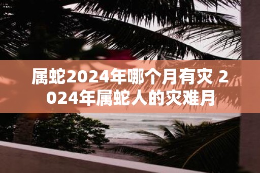 属蛇2025年哪个月有灾 2025年属蛇人的灾难月