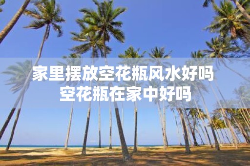 家里摆放空花瓶风水好吗 空花瓶在家中好吗