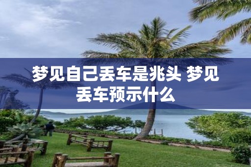 梦见自己丢车是兆头 梦见丢车预示什么