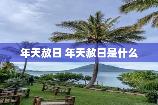 年天赦日 年天赦日是什么