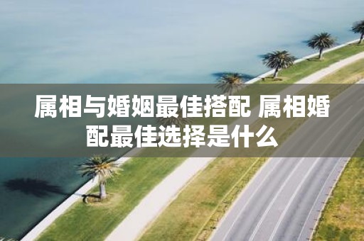 属相与婚姻最佳搭配 属相婚配最佳选择是什么