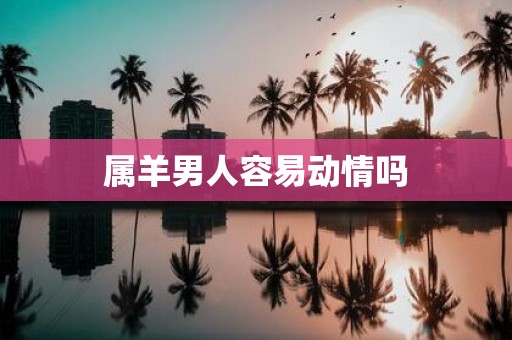 属羊男人容易动情吗