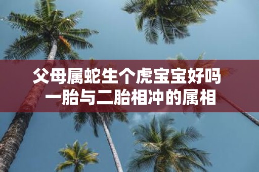 父母属蛇生个虎宝宝好吗 一胎与二胎相冲的属相