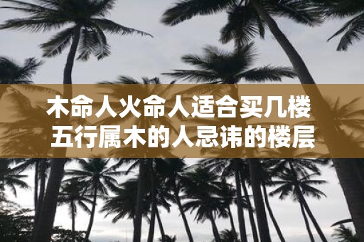 木命人火命人适合买几楼 五行属木的人忌讳的楼层