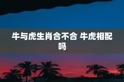 牛与虎生肖合不合 牛虎相配吗