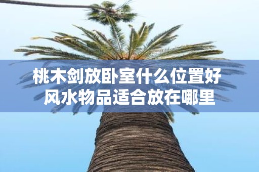 桃木剑放卧室什么位置好 风水物品适合放在哪里