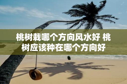桃树栽哪个方向风水好 桃树应该种在哪个方向好