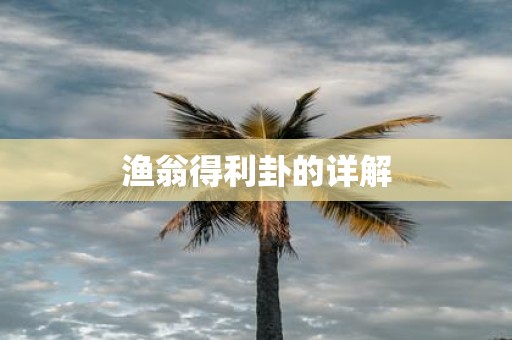 渔翁得利卦的详解