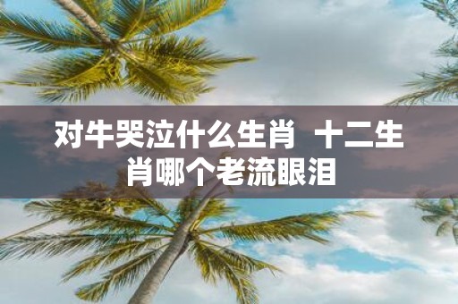 对牛哭泣什么生肖 十二生肖哪个老流眼泪