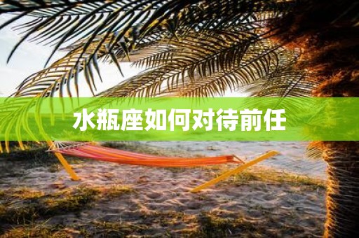 水瓶座如何对待前任