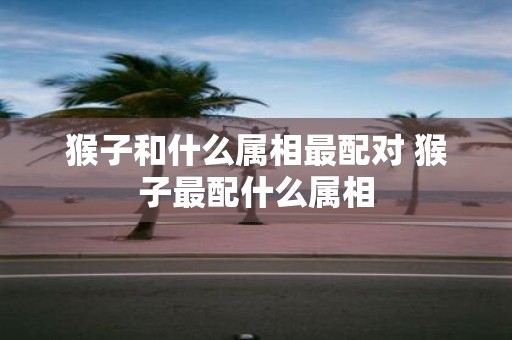 猴子和什么属相最配对 猴子最配什么属相