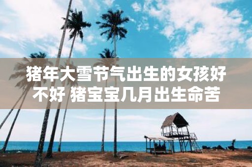 猪年大雪节气出生的女孩好不好 猪宝宝几月出生命苦