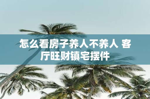 怎么看房子养人不养人 客厅旺财镇宅摆件