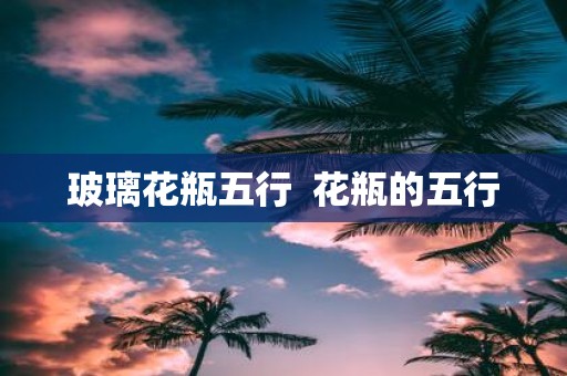 玻璃花瓶五行 花瓶的五行