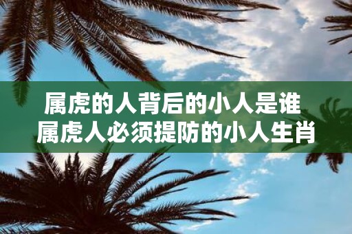 属虎的人背后的小人是谁 属虎人必须提防的小人生肖