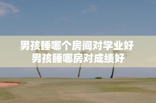 男孩睡哪个房间对学业好 男孩睡哪房对成绩好
