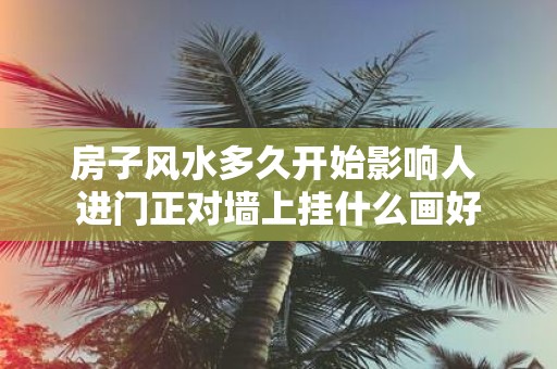 房子风水多久开始影响人 进门正对墙上挂什么画好