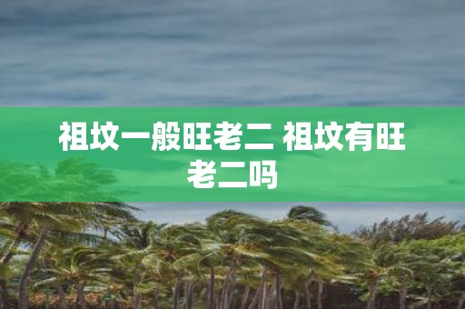 祖坟一般旺老二 祖坟有旺老二吗