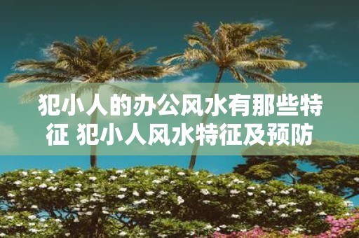 犯小人的办公风水有那些特征 犯小人风水特征及预防