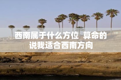 西南属于什么方位 算命的说我适合西南方向