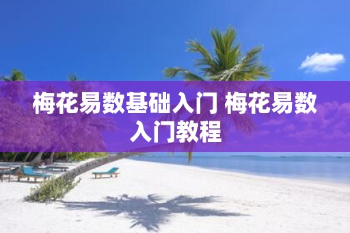 梅花易数基础入门 梅花易数入门教程