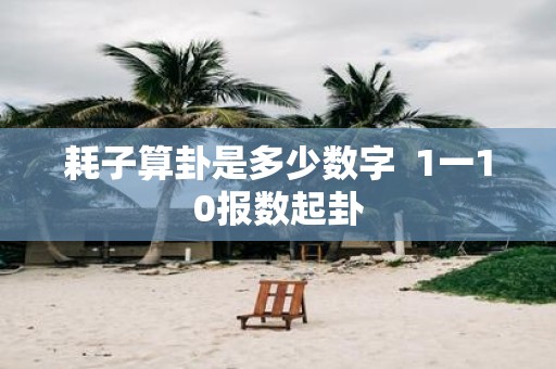 耗子算卦是多少数字 1一10报数起卦