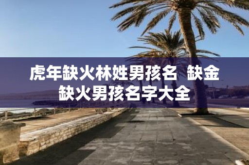 虎年缺火林姓男孩名 缺金缺火男孩名字大全